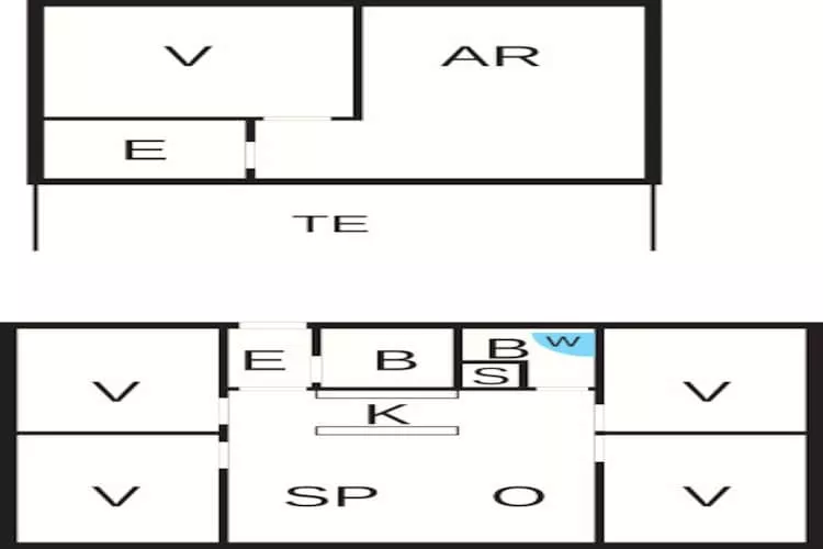 5 Sterne Ferienhaus in Løkken - Grundriss