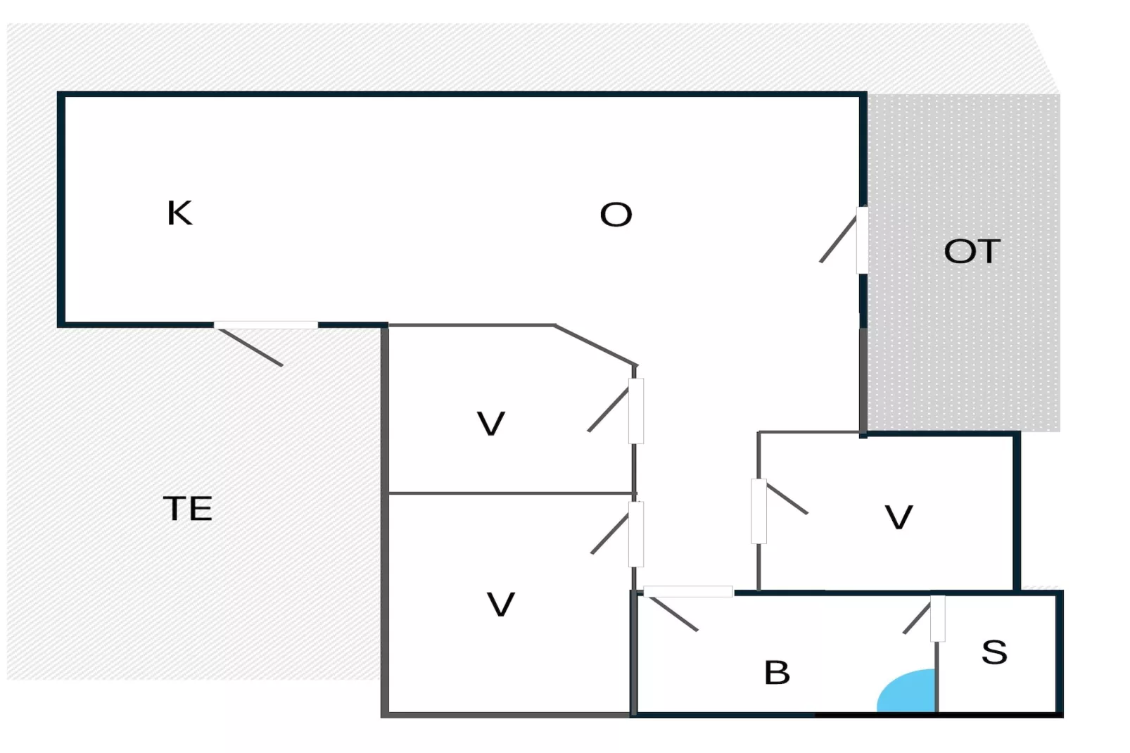 4 etoiles maison de vacances a Hejls - Plan