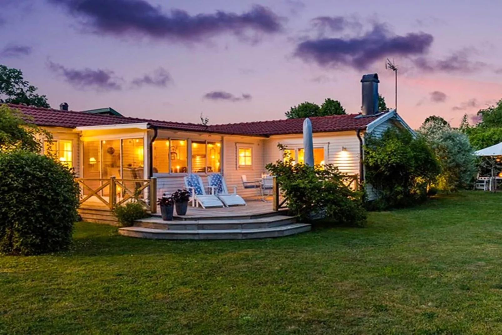 4 Sterne Ferienhaus in FÄRJESTADEN - Im Freien