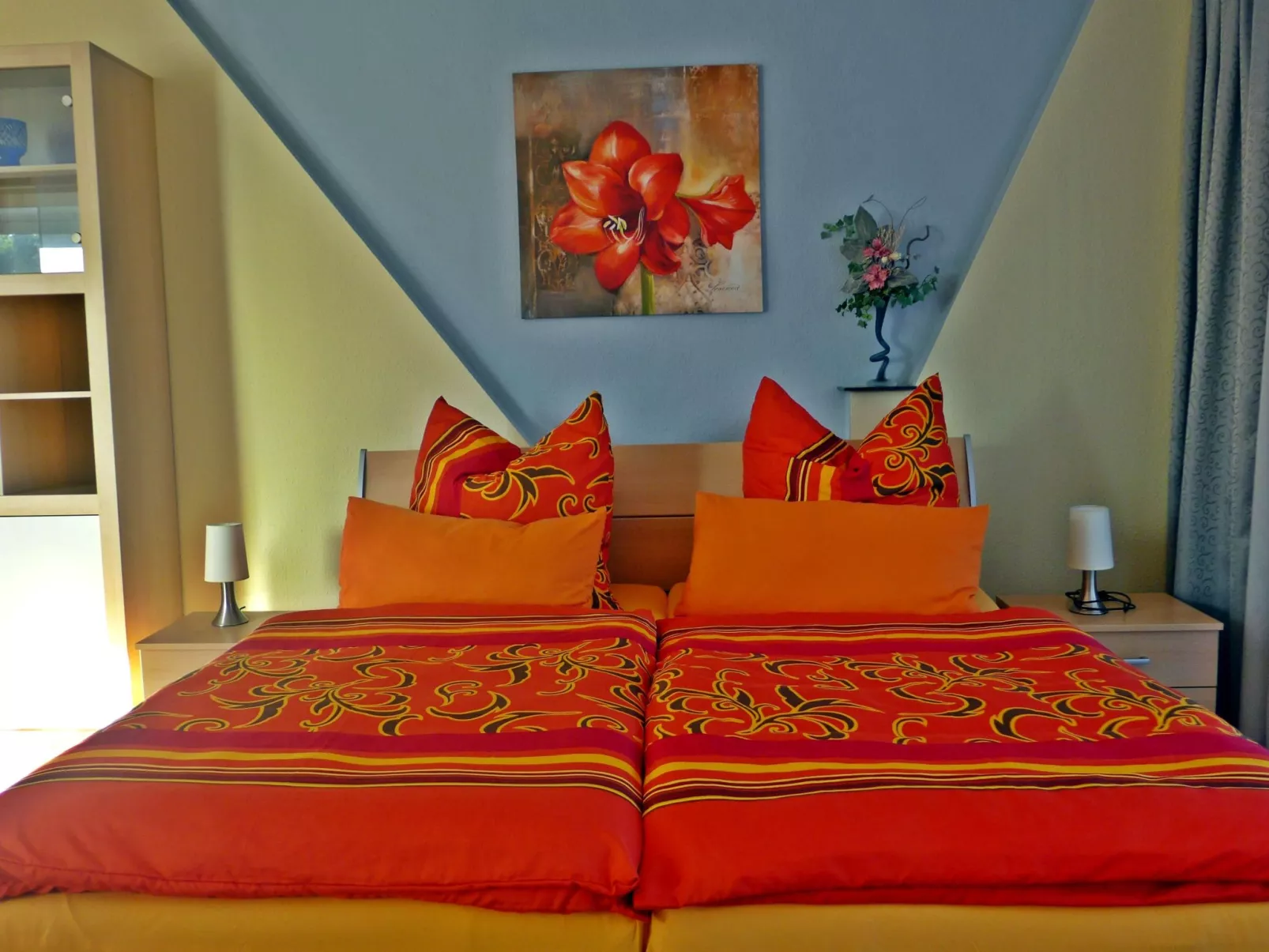 Große Ferienwohnung in Niedergurig mit Großem Ga