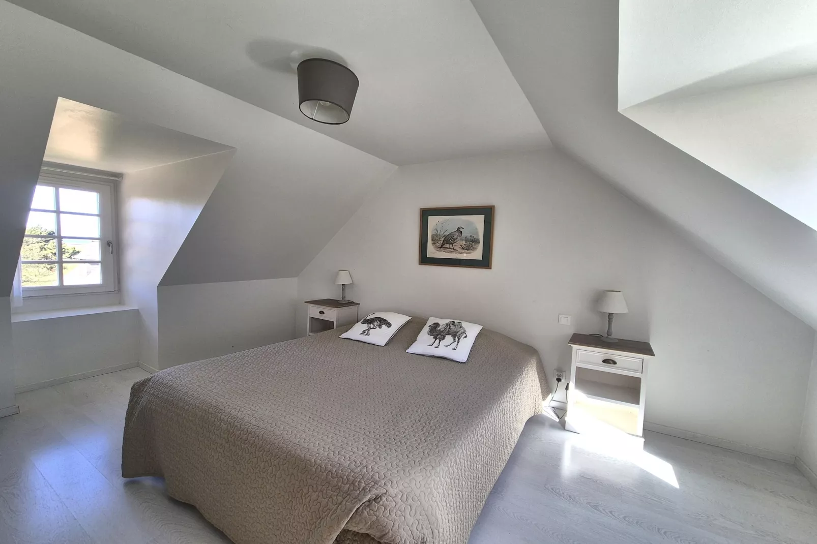 Beautiful country house on common property Plougrescant - Bedroom