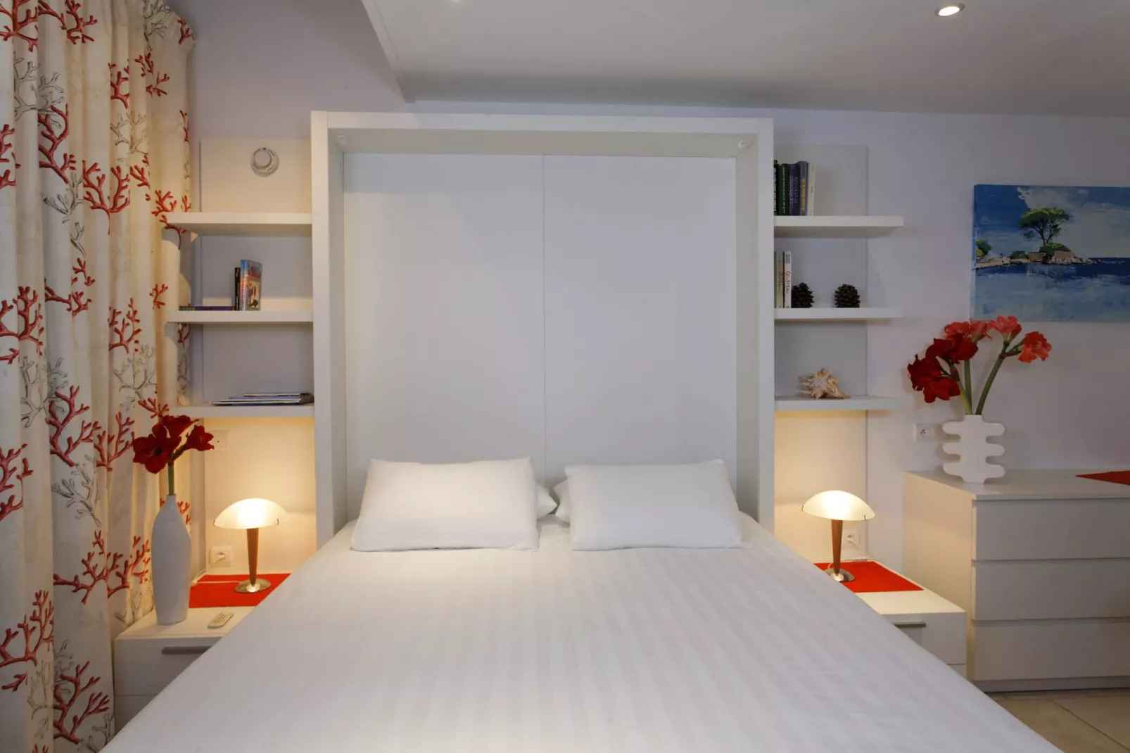 Studio Kalliste pour 2 personnes - Bedroom