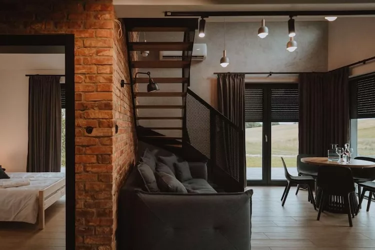 Dom wakacyjny LOFT 1 Nowy Podleś - Living room