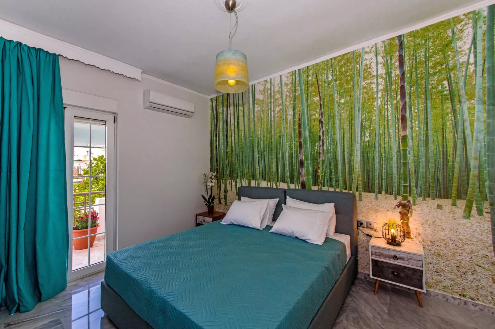 Spyros Villa Apartment 2 - Schlafzimmer