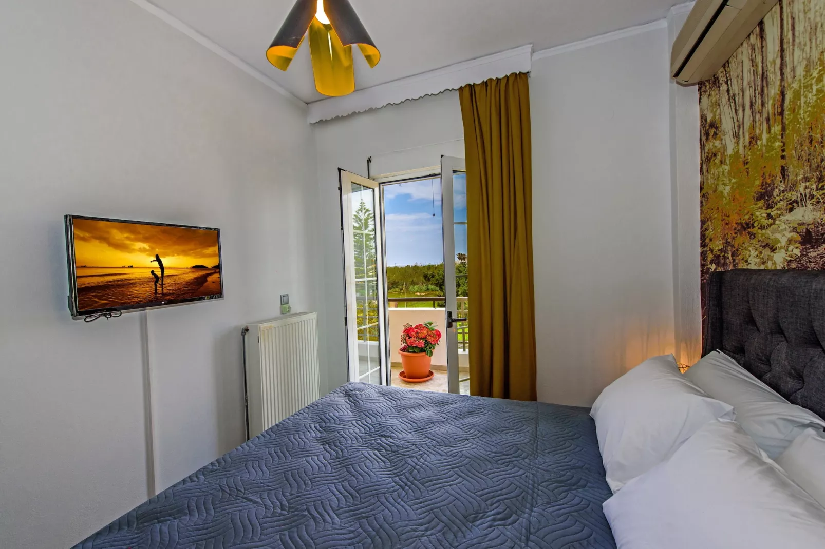 Spyros Villa Apartment 2 - Schlafzimmer