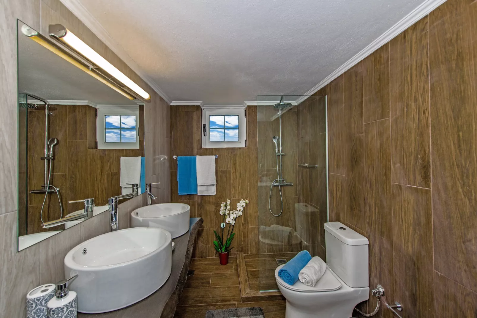 Spyros Villa Apartment 2 - Badezimmer