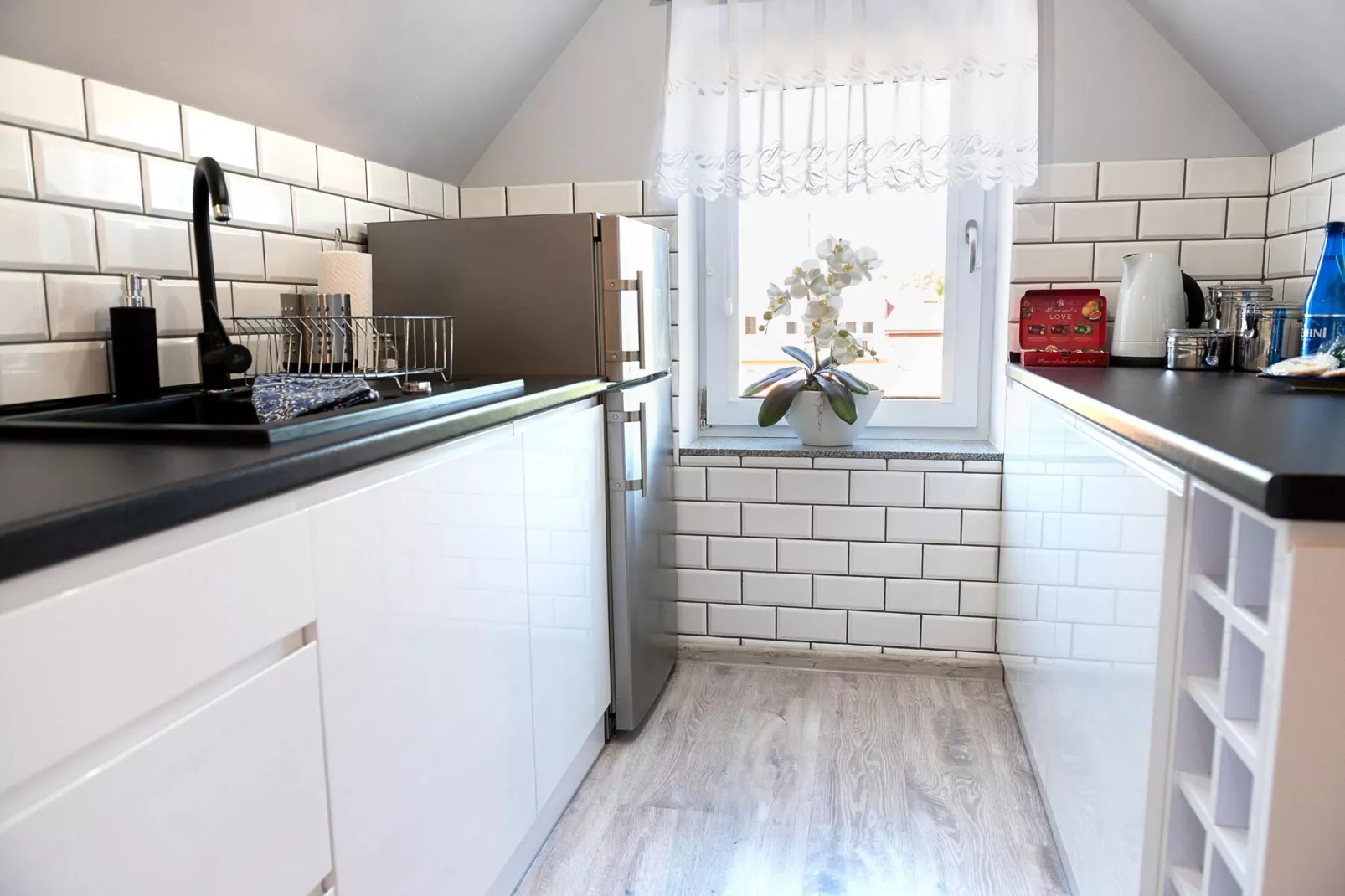 Apartament Grunwaldzka 51B/9 Pobierowo-Küche