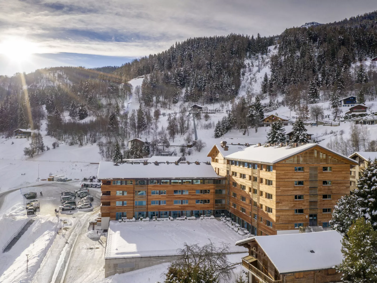 SWISSPEAK Resorts Vercorin - Draußen