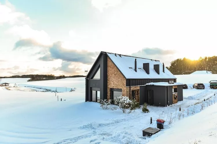 Dom wakacyjny LOFT 1 Nowy Podleś - Exterior in winter