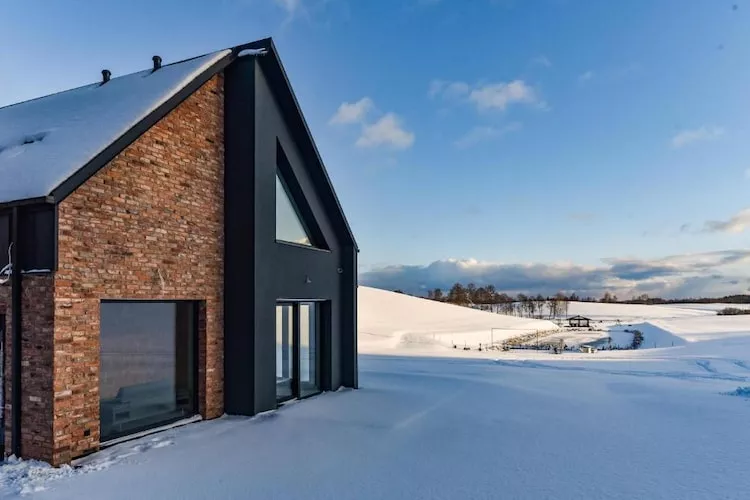 Dom wakacyjny LOFT 2 Nowy Podleś - Exterior in winter