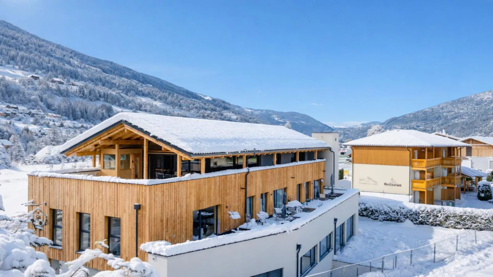 Luxury Sankt Lorenzen - Exterior in winter