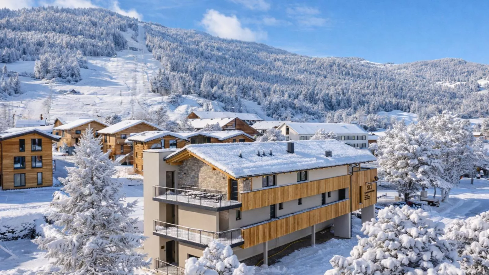 Luxury Sankt Lorenzen - Exterior in winter