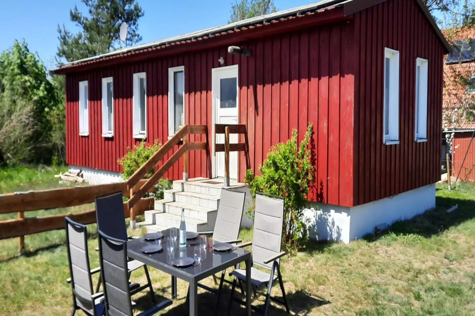 Bungalow 6 Waren - Terrasse / balcon