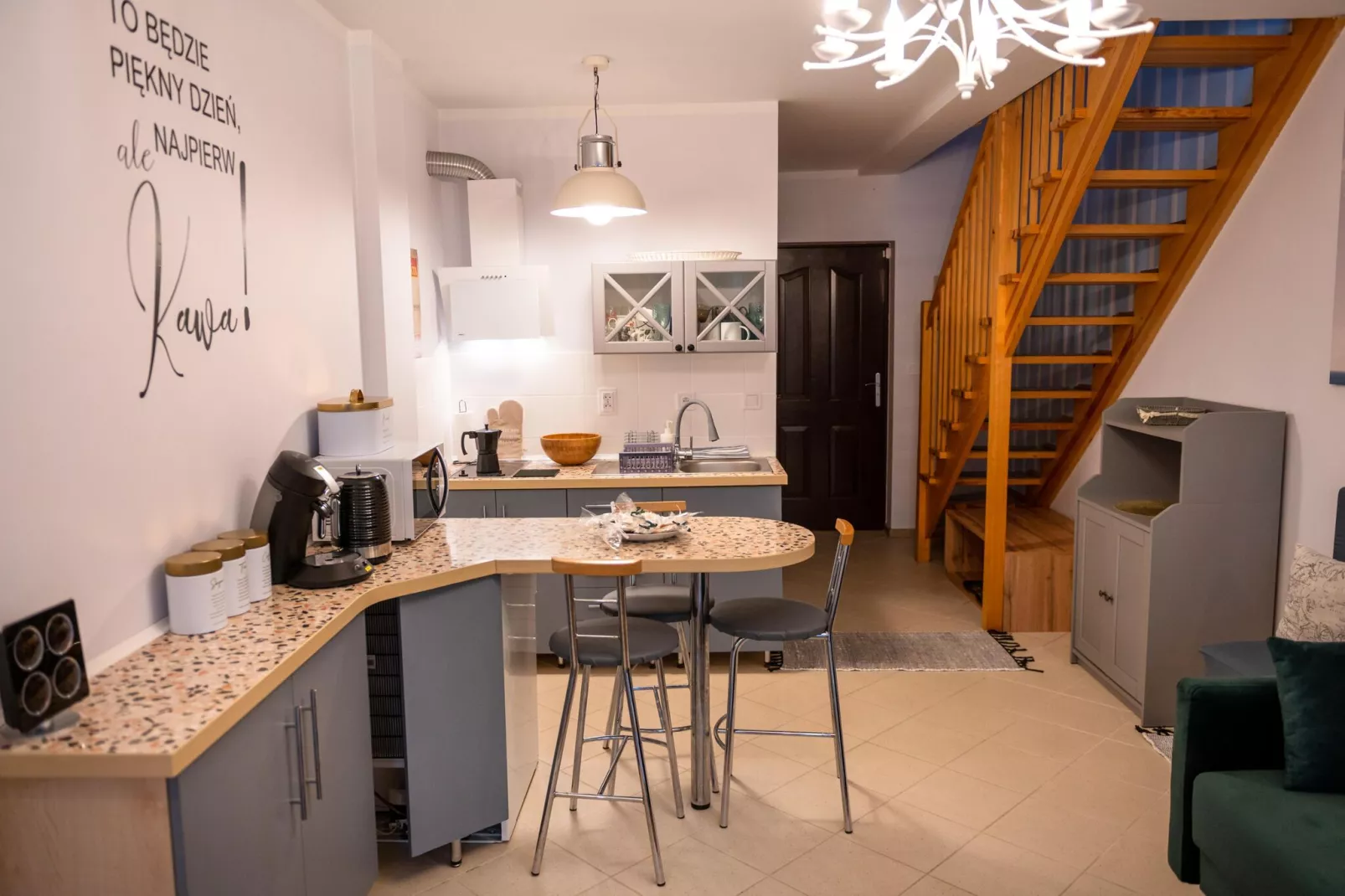 Apartament Zachodnia 24 Nr 7 Pobierowo-Kitchen