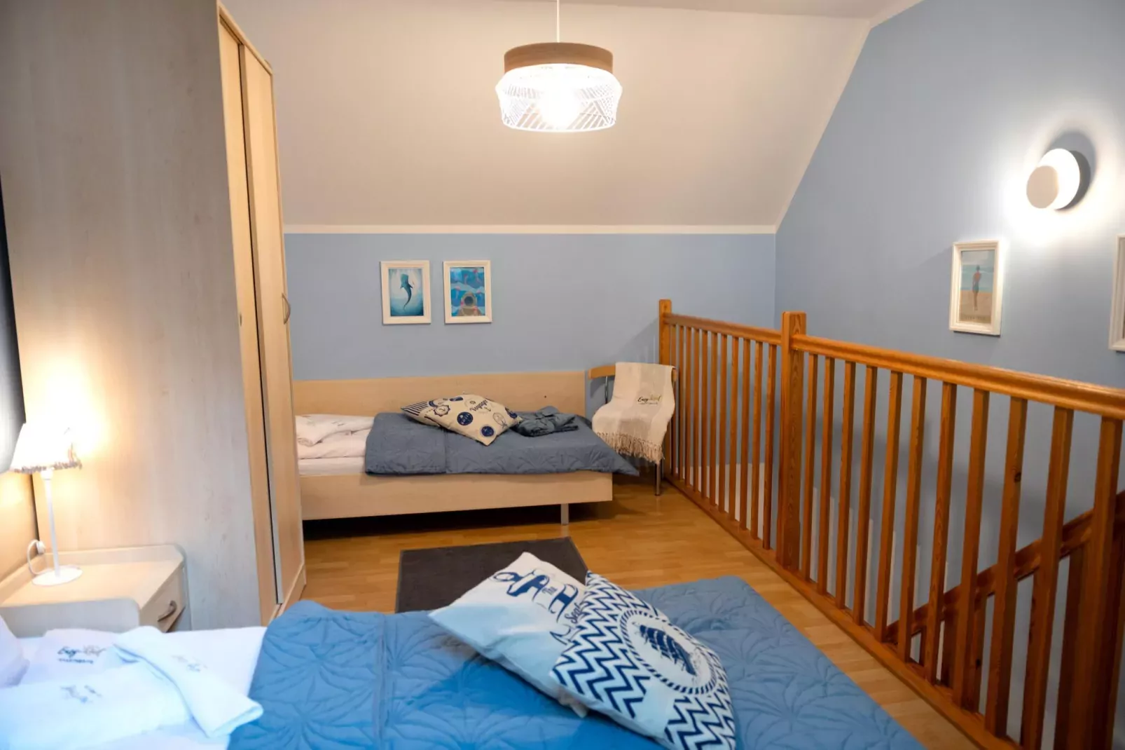 Apartament Zachodnia 24 Nr 7 Pobierowo-Bedroom