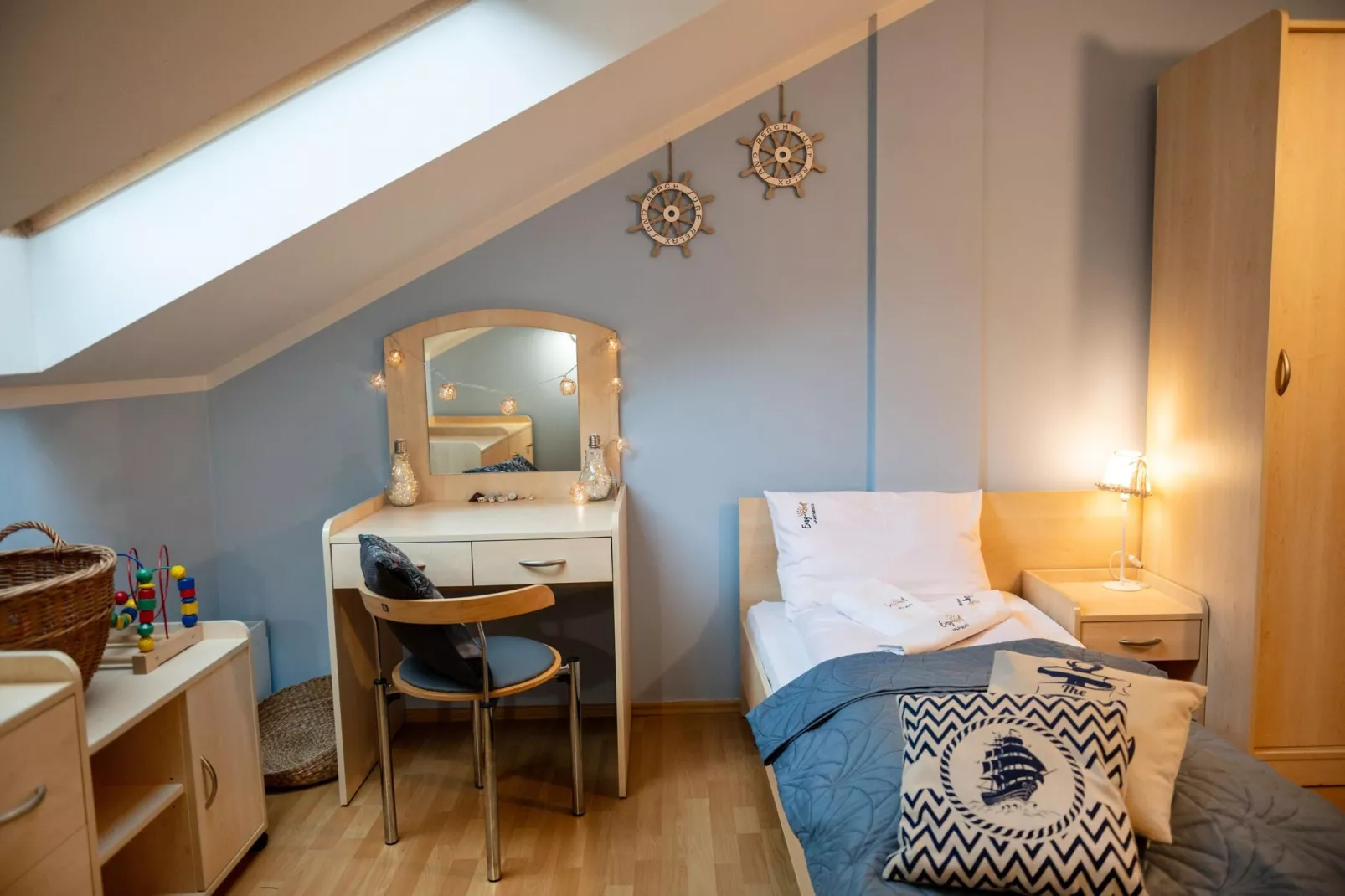 Apartament Zachodnia 24 Nr 7 Pobierowo-Bedroom
