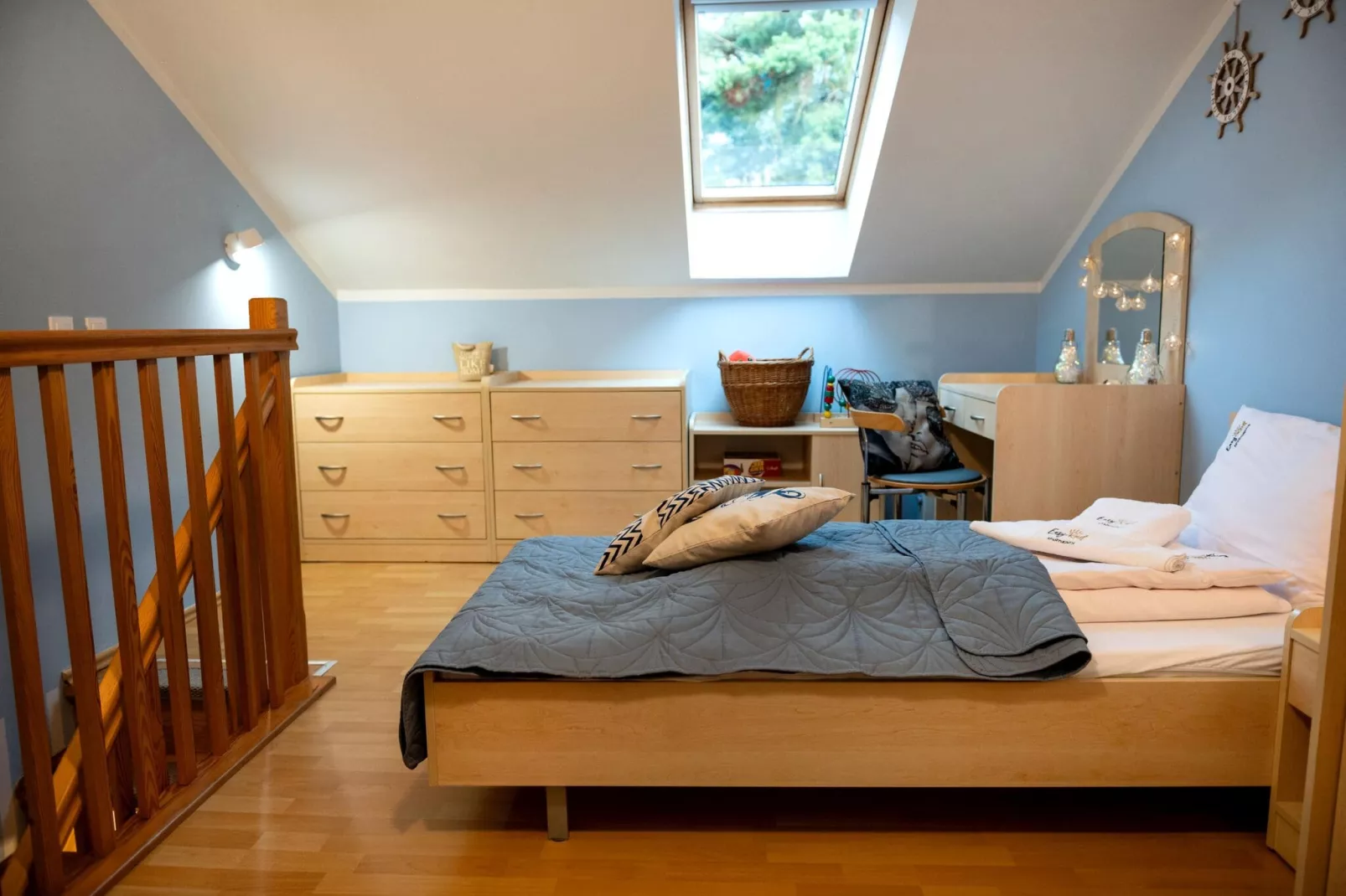 Apartament Zachodnia 24 Nr 7 Pobierowo-Bedroom