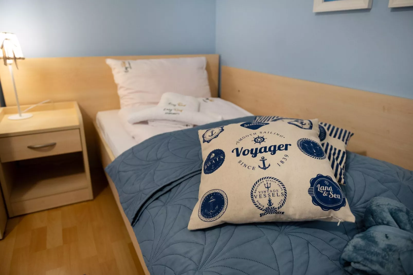 Apartament Zachodnia 24 Nr 7 Pobierowo-Bedroom