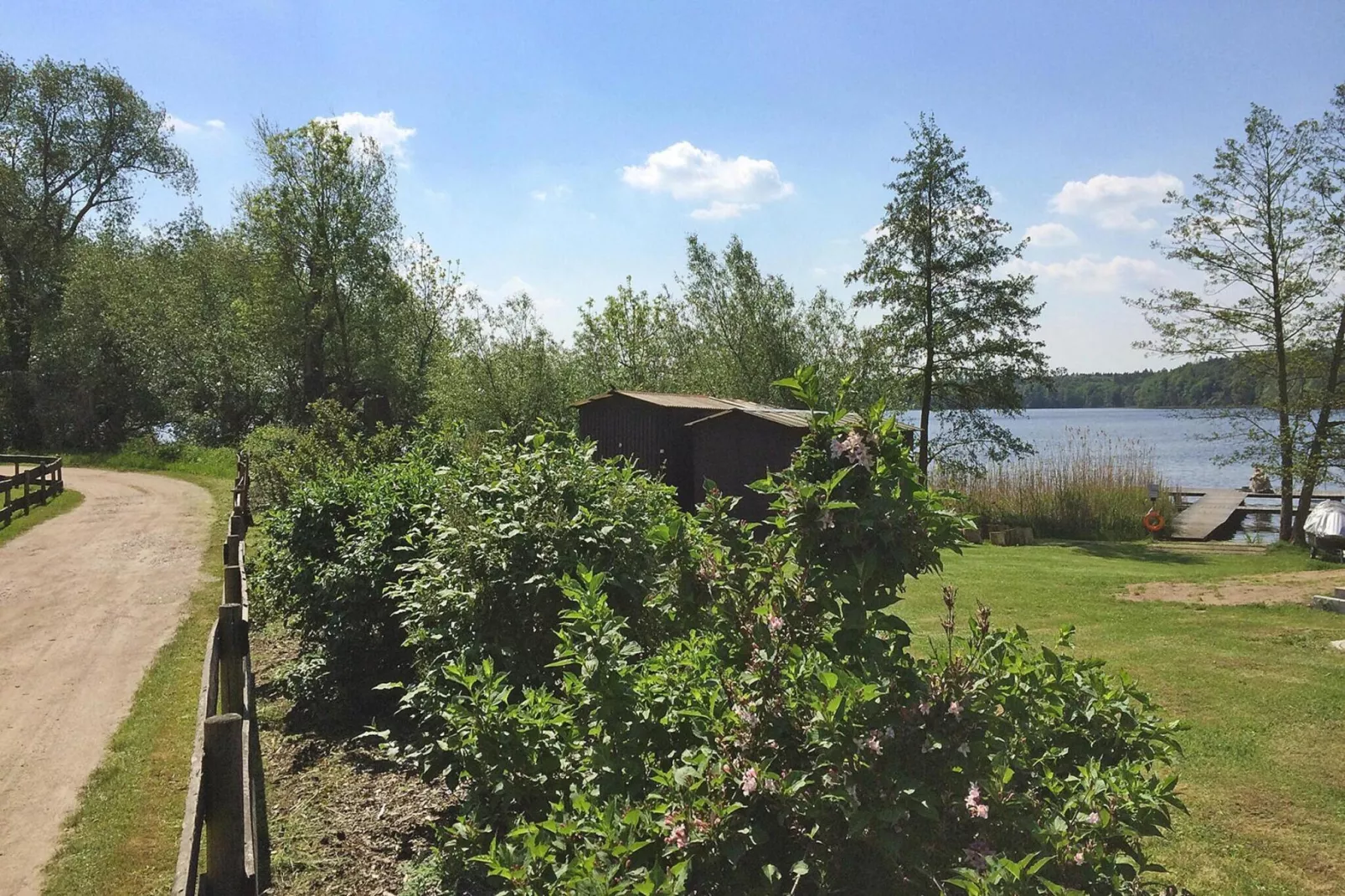 Reihenbungalow - Garten Sommer