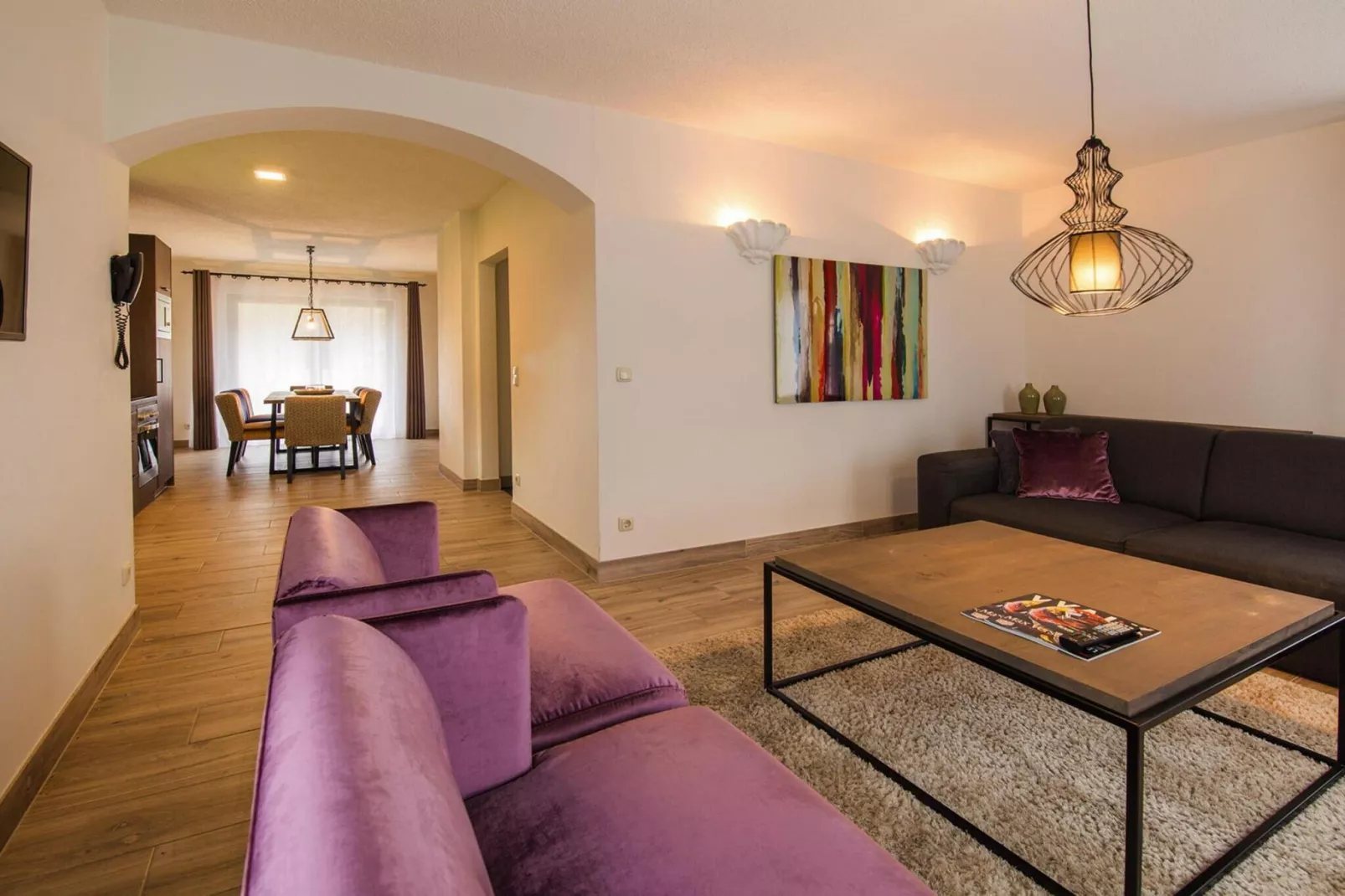 Ferienhaus Typ A 120 qm - Wohnzimmer