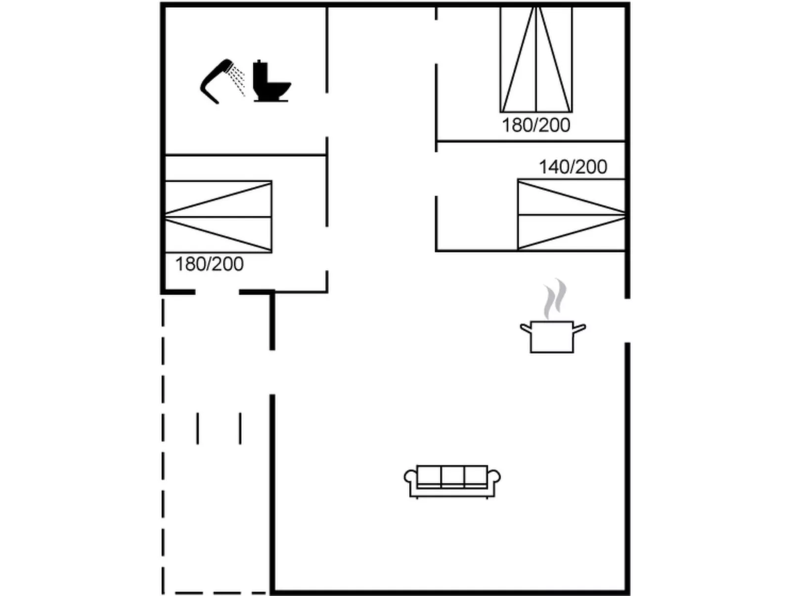 "Ilda" - 800m from the sea - Dedans