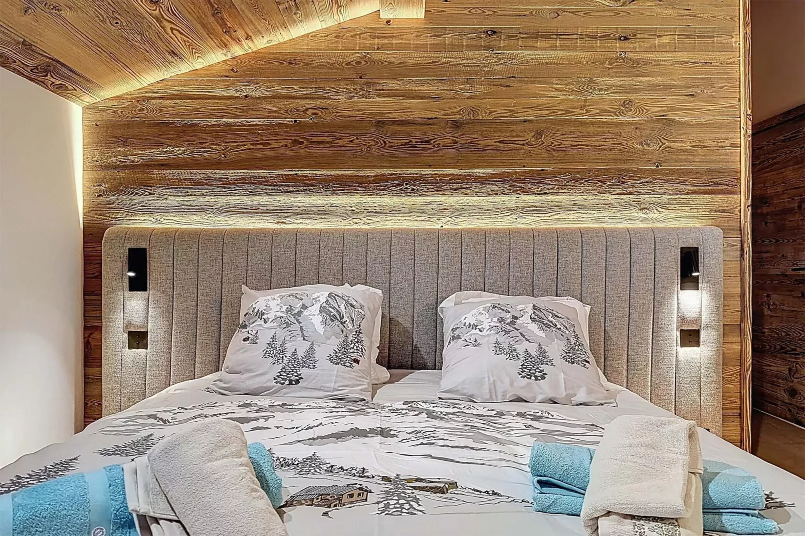Chalet Shangri-La in la Rosière - Schlafzimmer