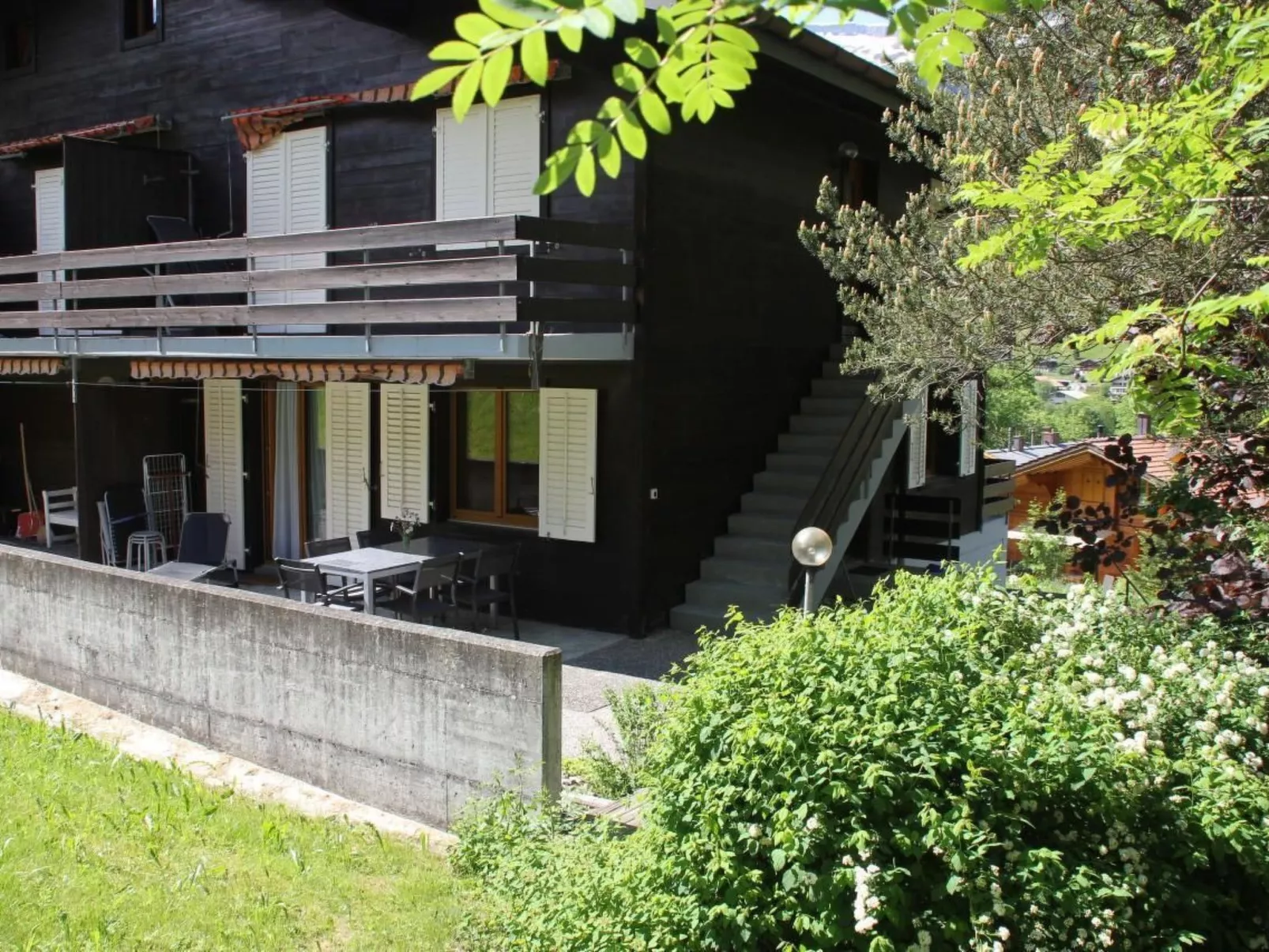 Ski-in/ Ski-out Nordostwand 4-Bett-Ferienwohnung - Draußen