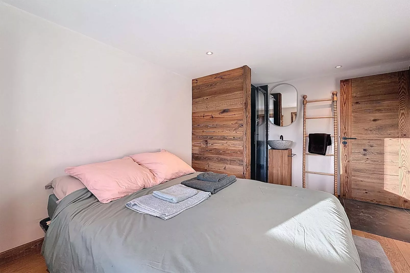 Chalet Shangri-La in la Rosière - Schlafzimmer