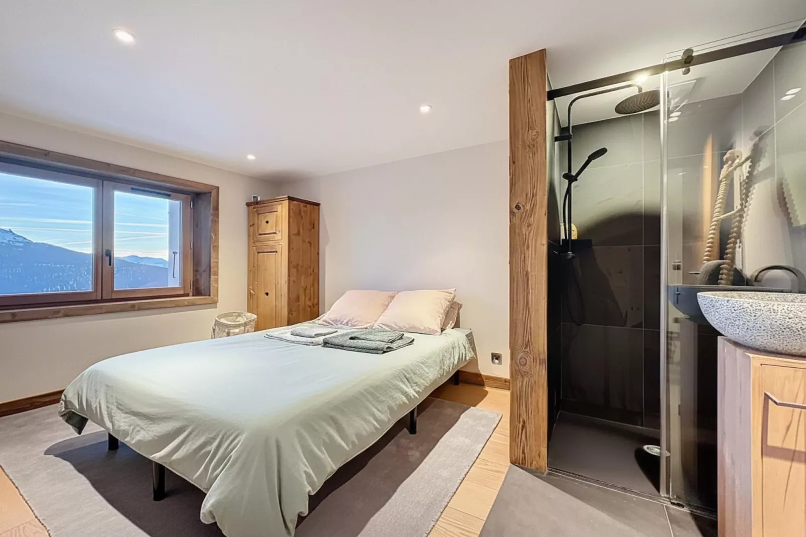 Chalet Shangri-La in la Rosière - Schlafzimmer