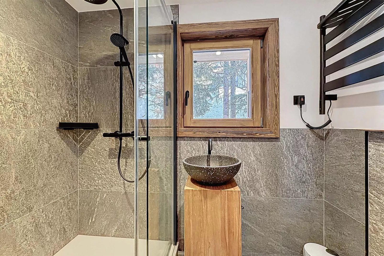 Chalet Shangri-La in la Rosière - Badezimmer