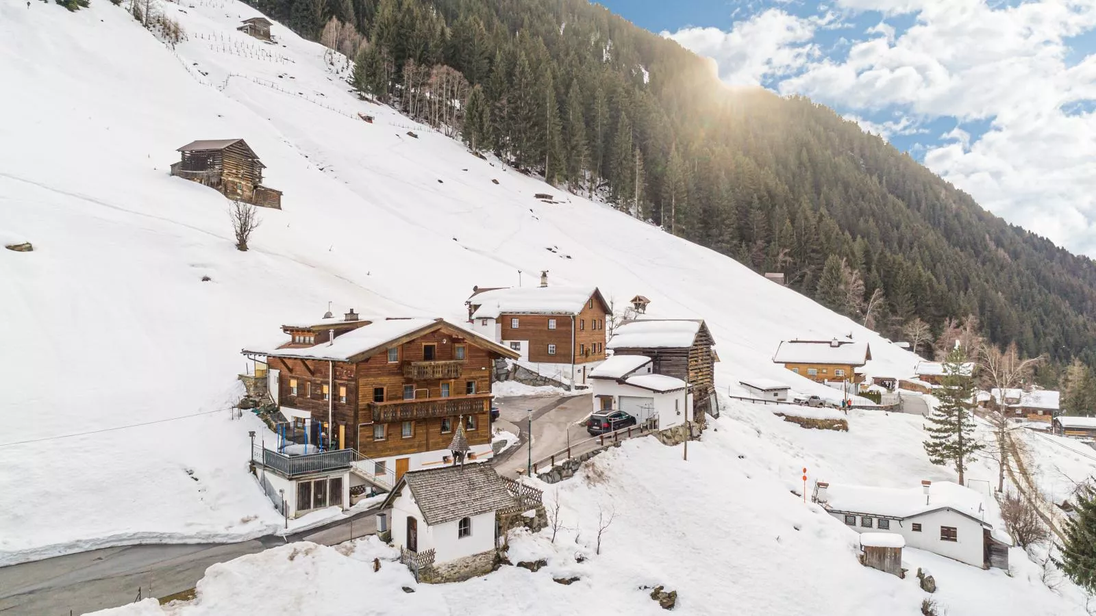 Haus Juen II - Außenbereich Winter
