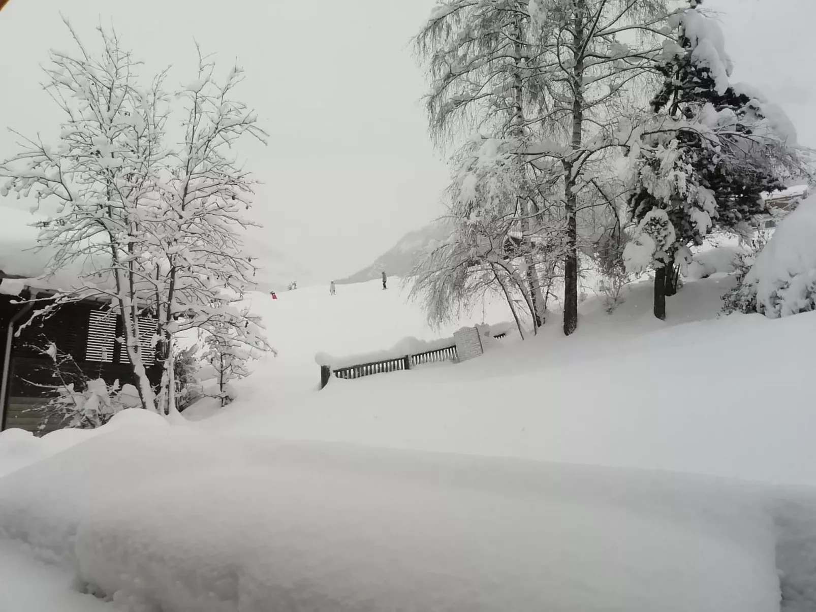 Ski-in/ Ski-out Nordostwand 4-Bett-Ferienwohnung - Draußen