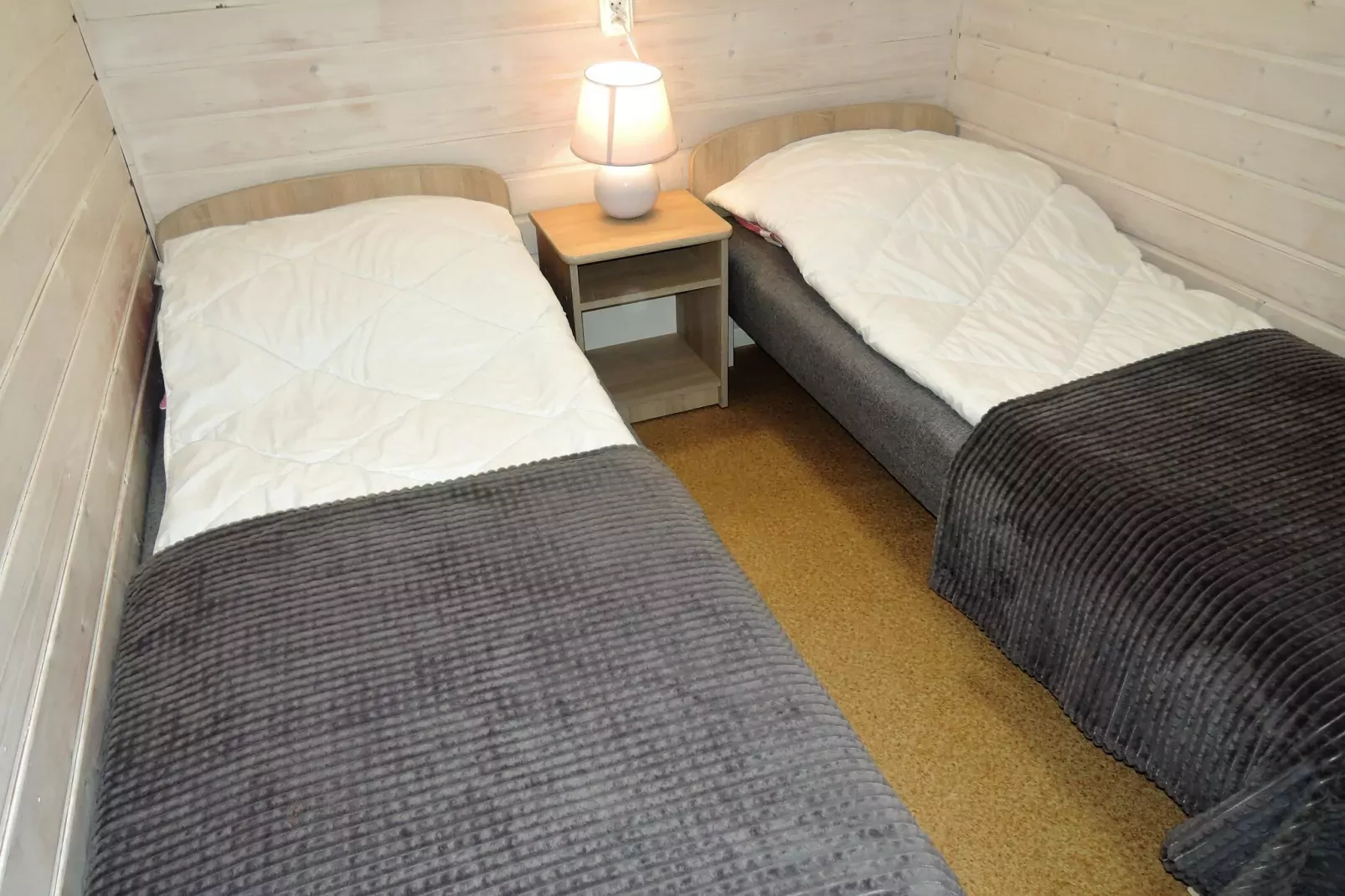 Baltic Sunrise - domki 2 osobowe-Bedroom