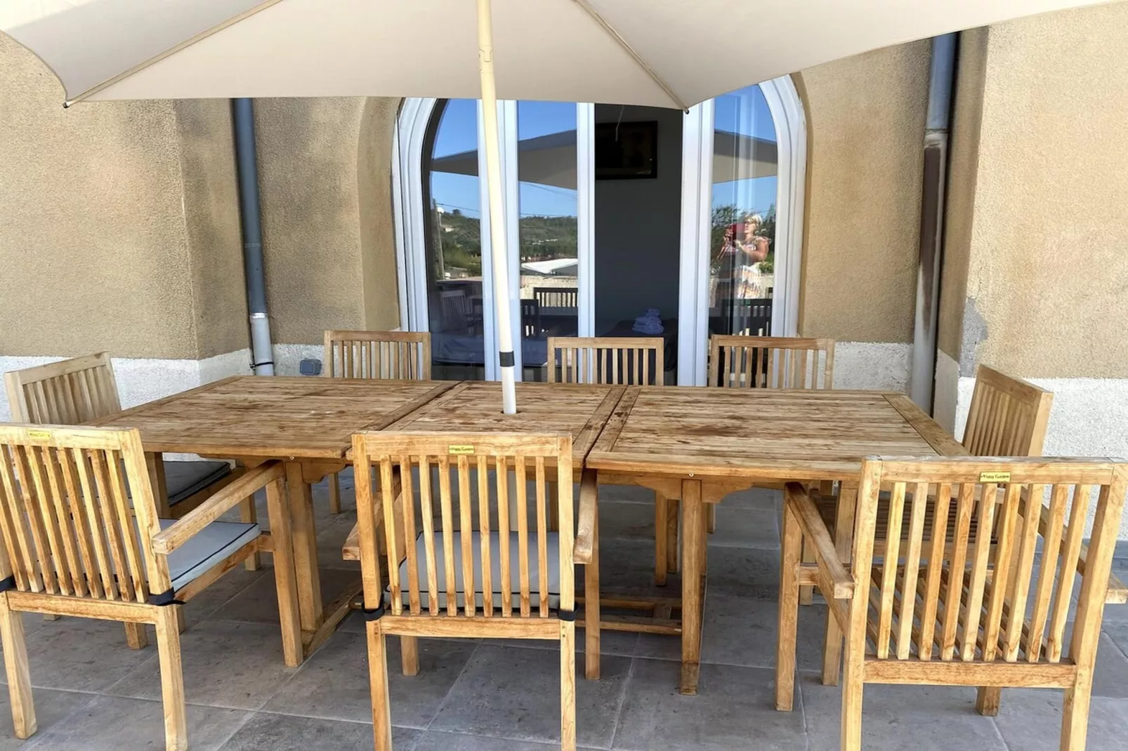 Grande Maison et piscine privée - Terrasse/Balkon