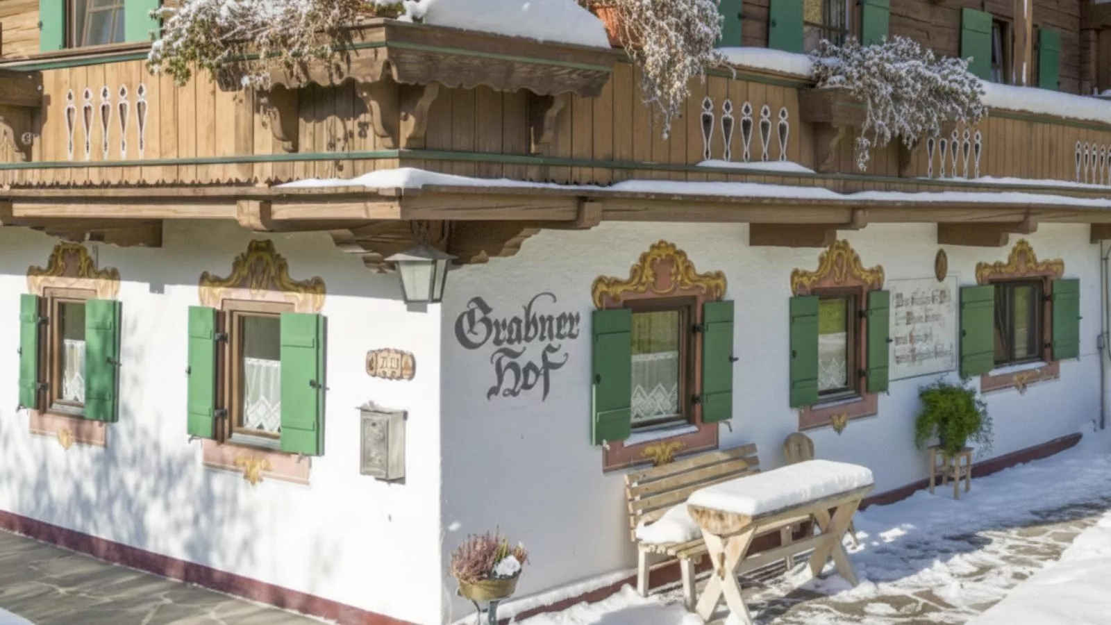 Grabnerhof - Exterior in winter