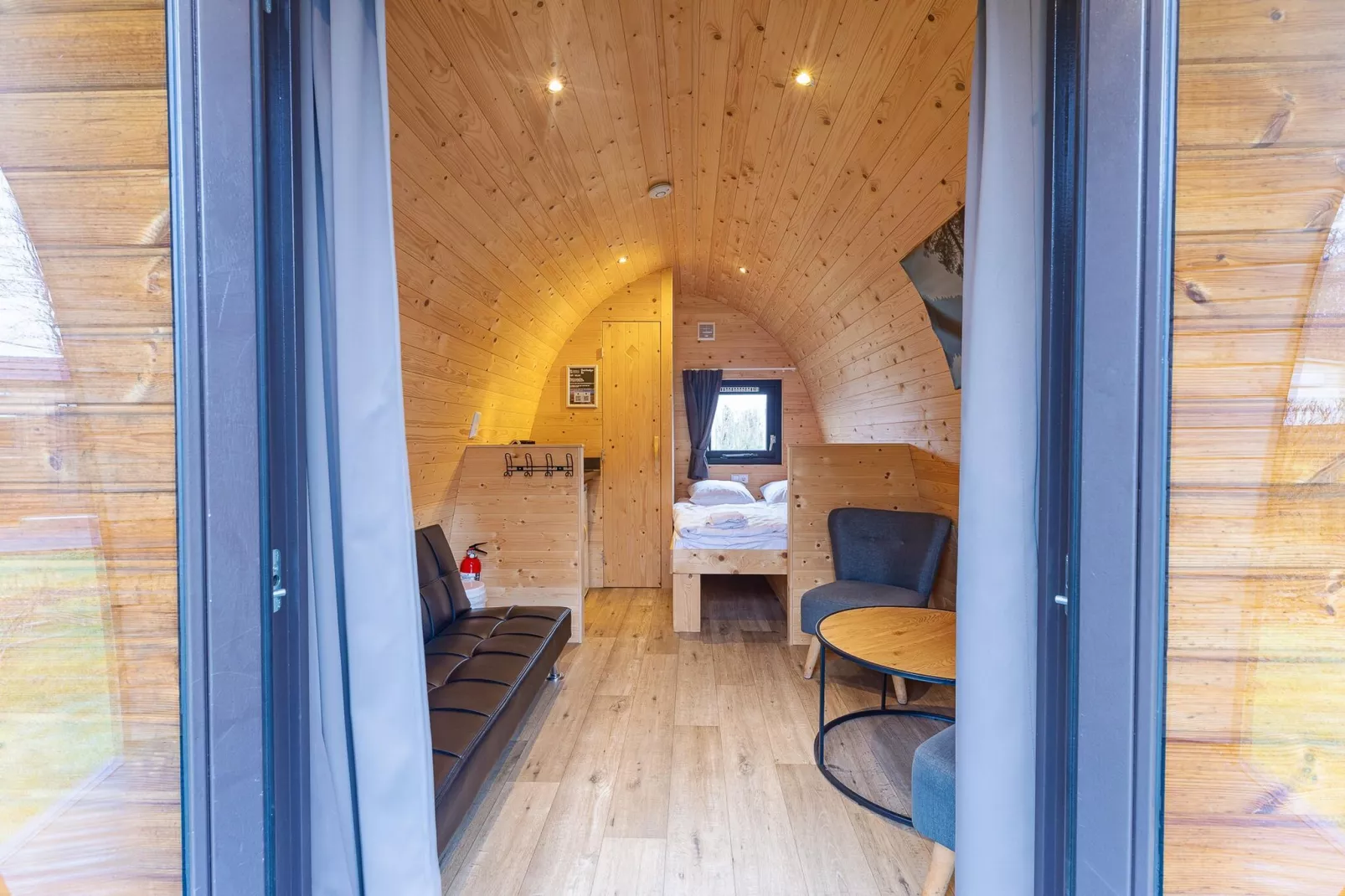 Duinhoeve Duinlodges 2 pers (huisdiervriendelijk) - Empfangshalle