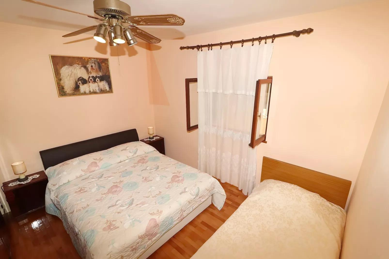 Seaside Apartments Markota - Two Bedroom Apartment  with Terrace and Sea View ( A1) - Schlafzimmer