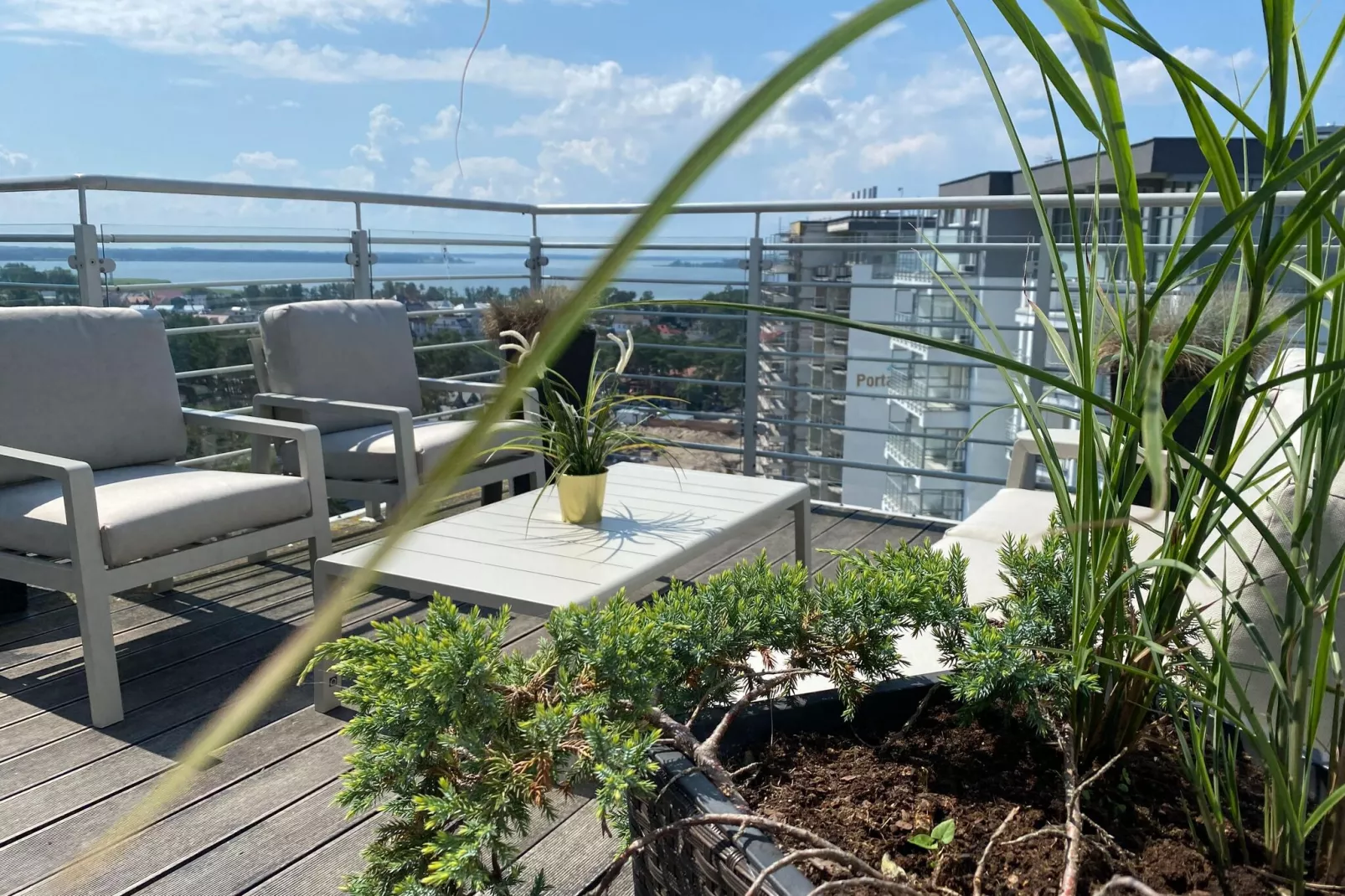 Penthouse dla 6 osób z widokiem na morze-View summer