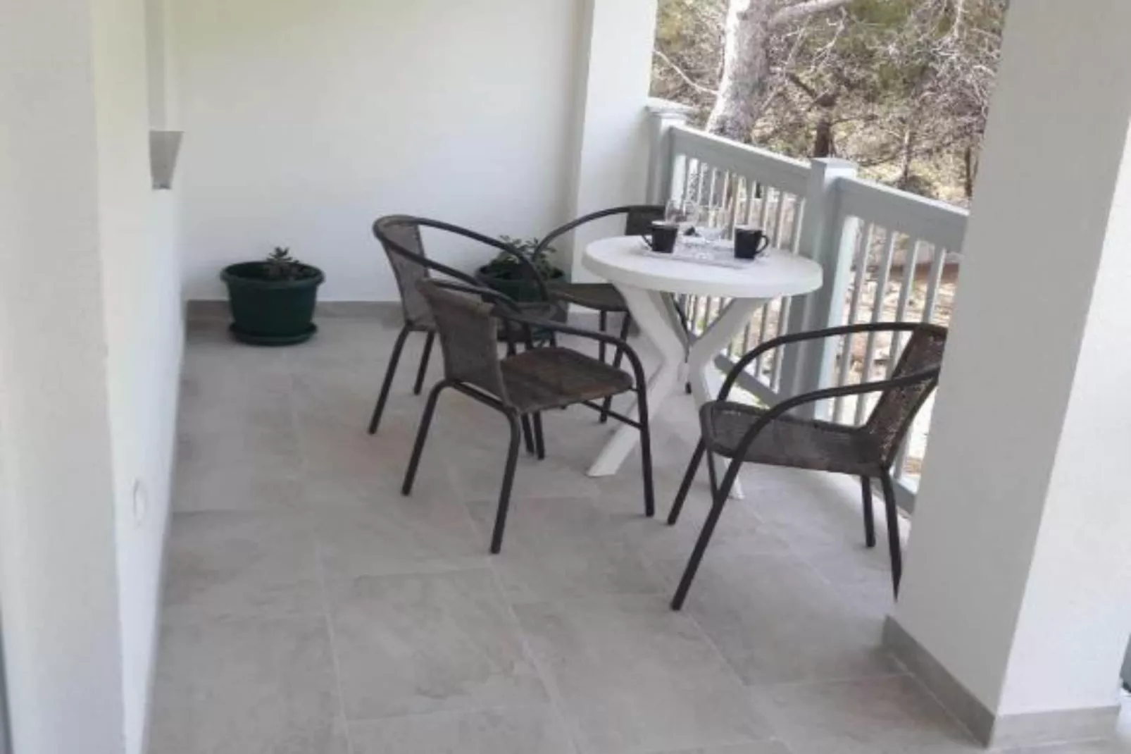 Charming Apartment Dokoza - MARINA IV - Two Bedroom Apartment with Sea View - Terrace balcony