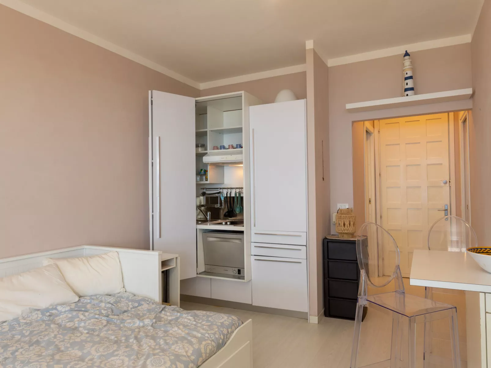 Rosa di sera - Drinnen