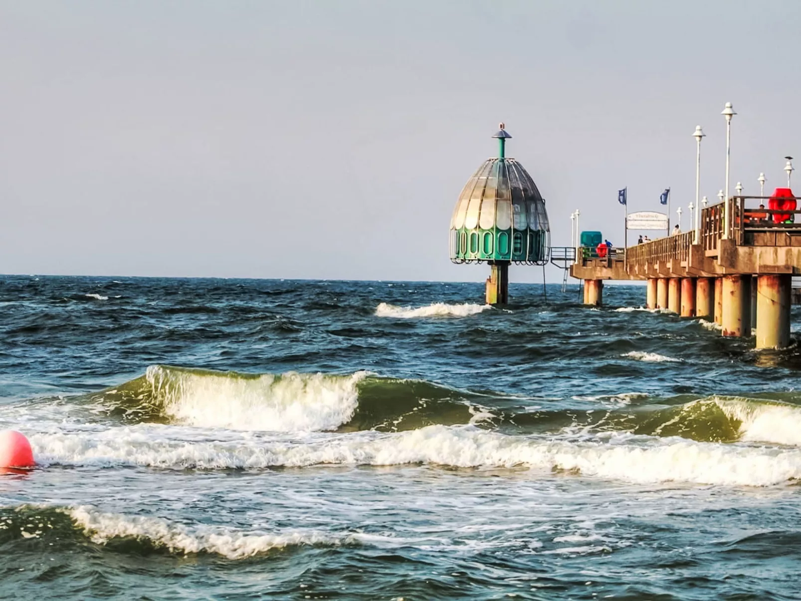 Appartement in Zinnowitz mit Grill - Draußen
