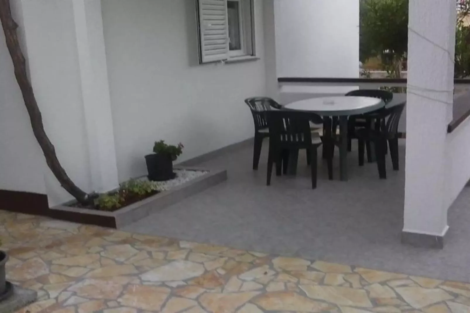 Charming Apartments Dokoza Vir - Two Bedroom Apartment in Ground Floor - Terrasse