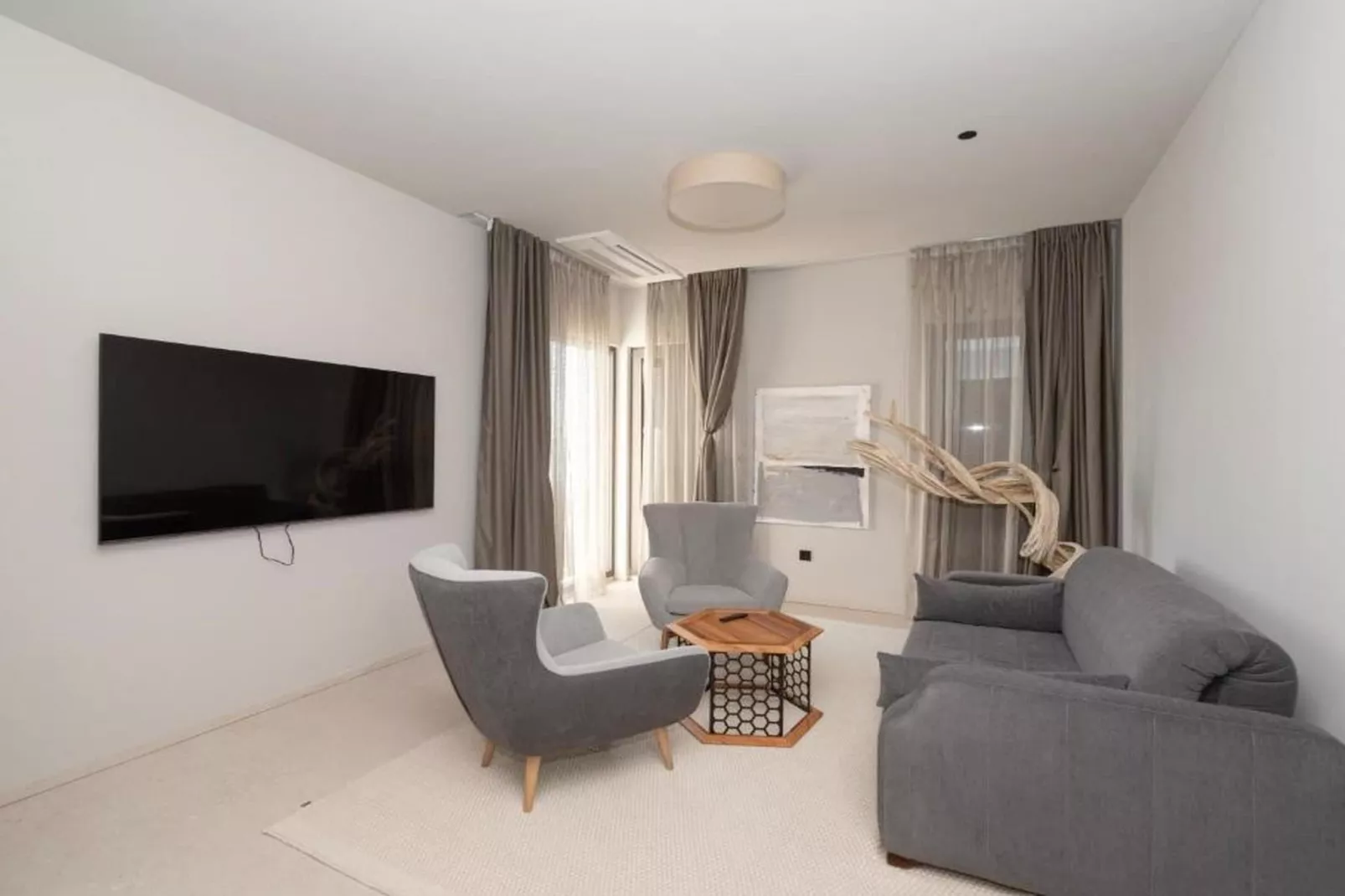 Luxury Beachfront Villa Malia Trogir with Pool - Wohnzimmer