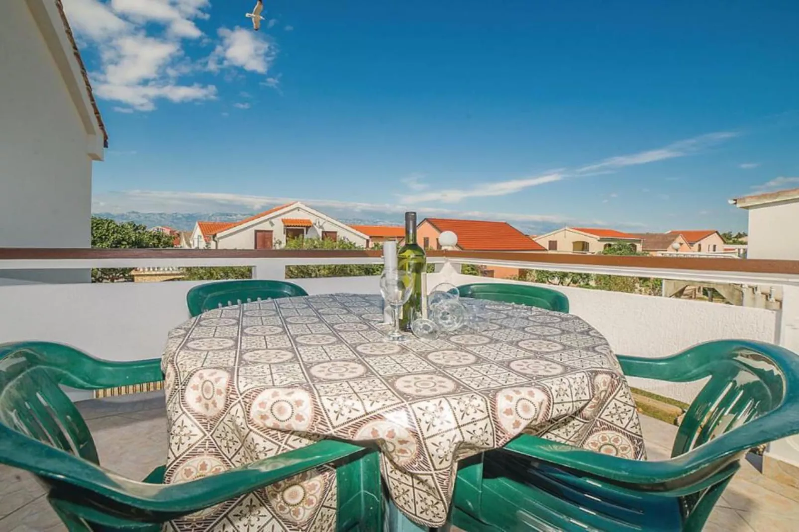 Charming Apartments Dokoza Vir - Two Bedroom Apartment with Terrace - Terrasse