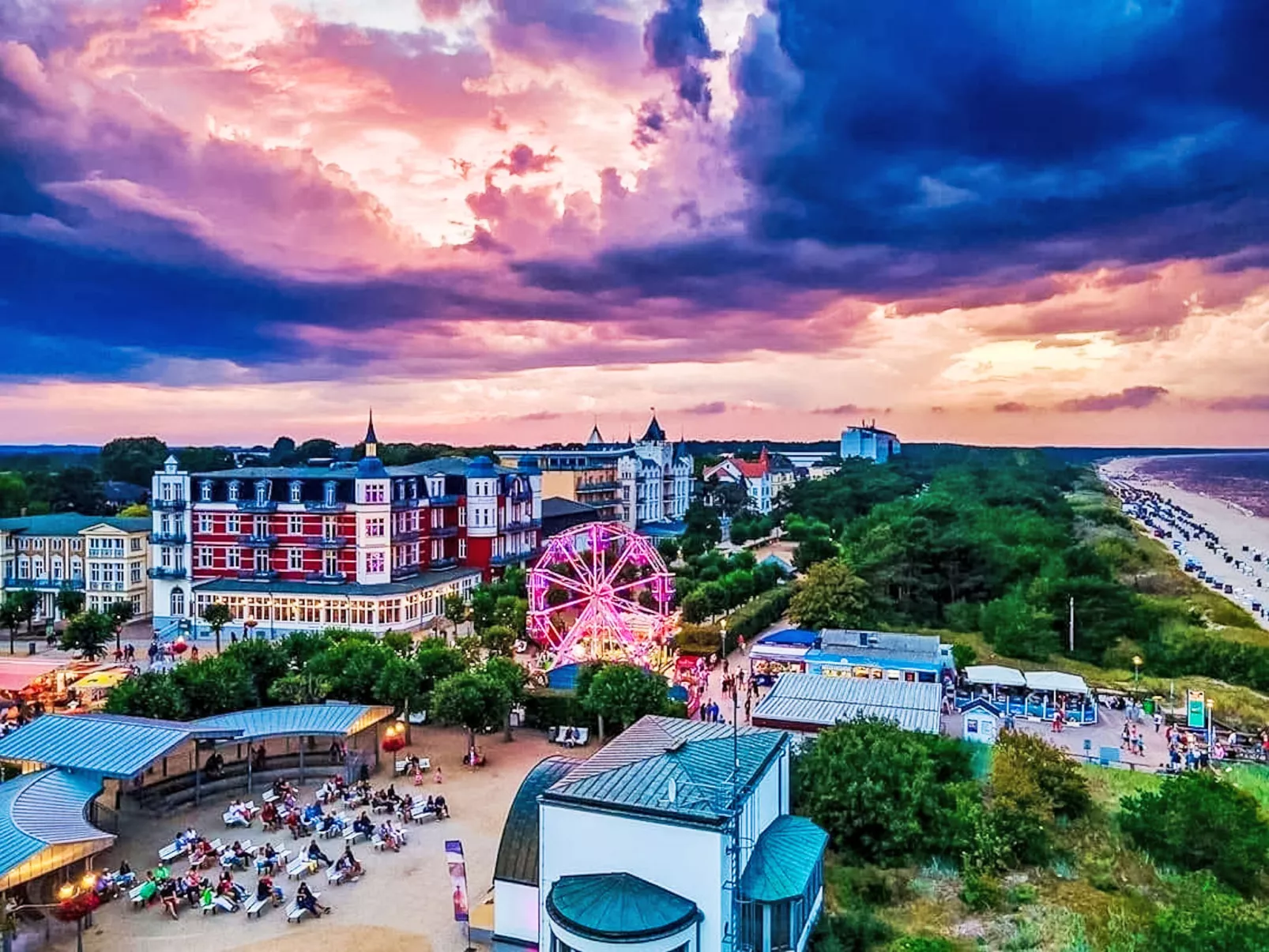 Appartement in Zinnowitz mit Grill - Draußen