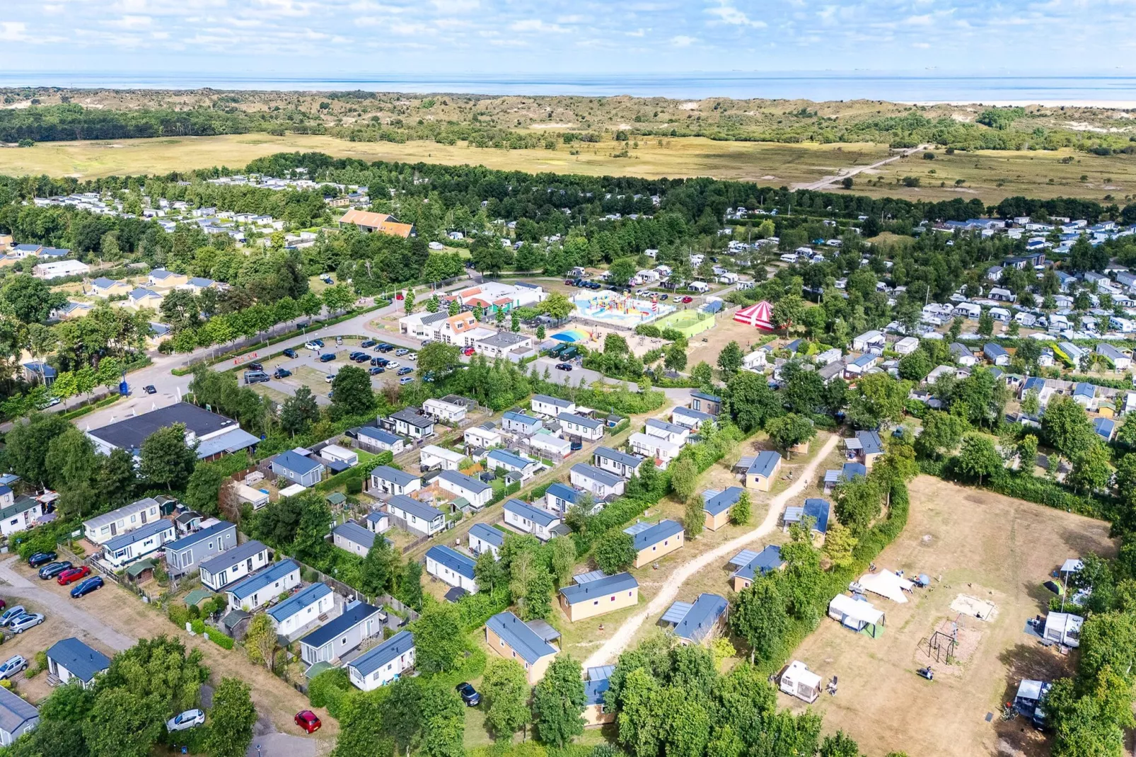 Duinhoeve Duinlodges 2 pers (huisdiervriendelijk) - Gebiete Sommer 20 km