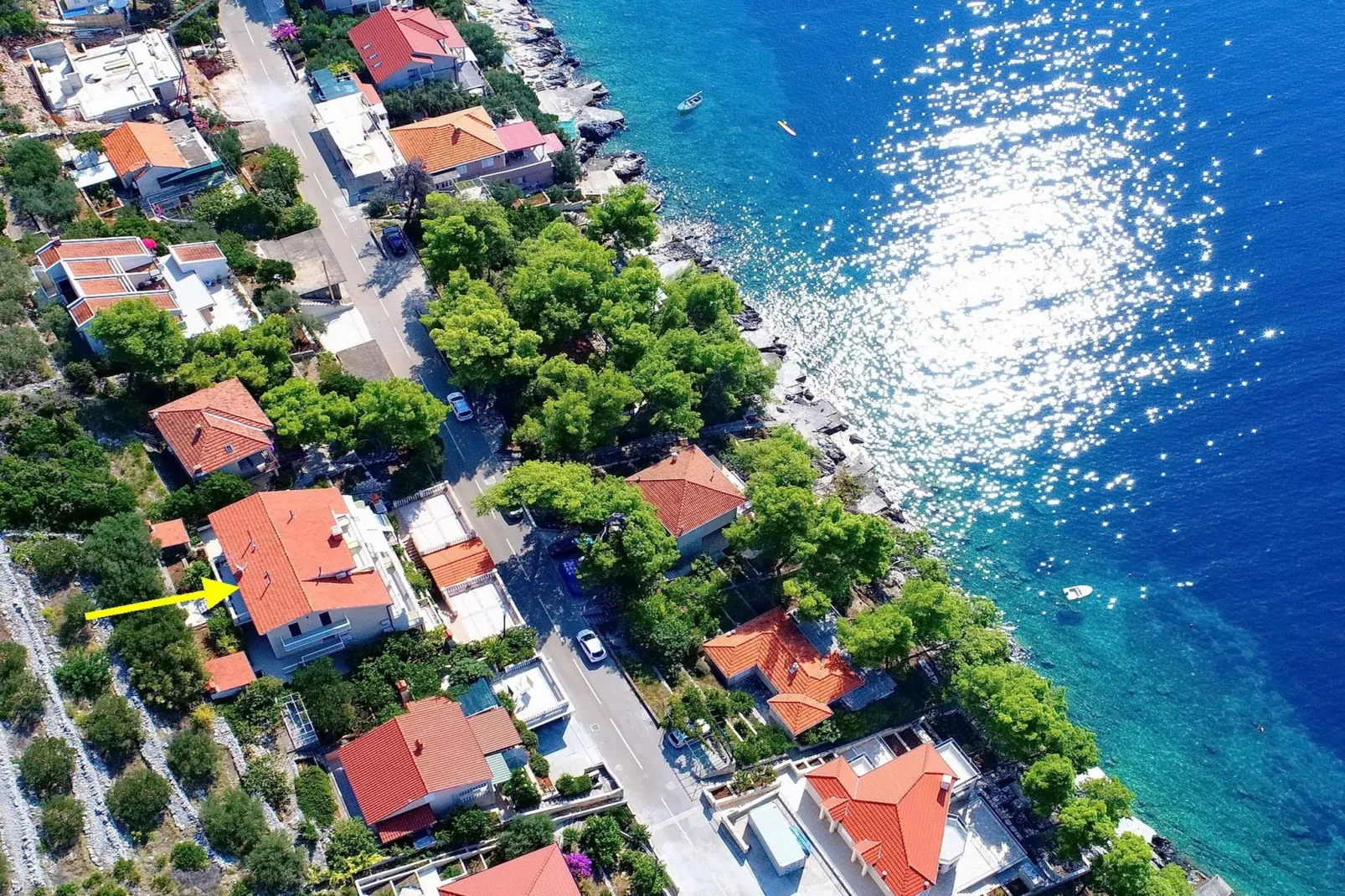 Seaside Apartments Markota - Two Bedroom Apartment  with Terrace and Sea View ( A1) - Ambiente