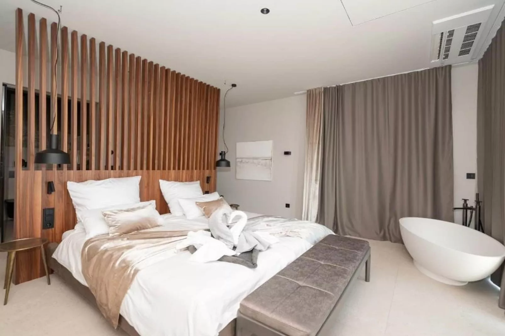 Luxury Beachfront Villa Malia Trogir with Pool - Schlafzimmer