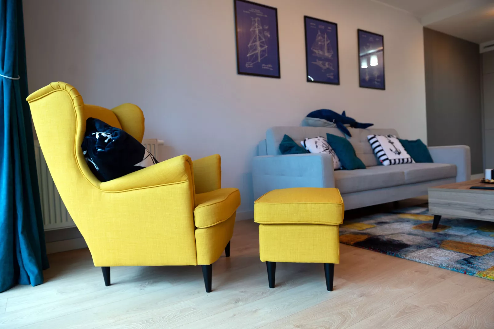 Apartament Spadochroniarzy 4A/29 Dziwnów-Living room