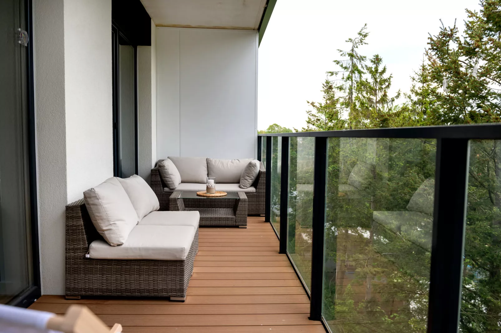 Apartament Spadochroniarzy 4A/29 Dziwnów-Terrace balcony